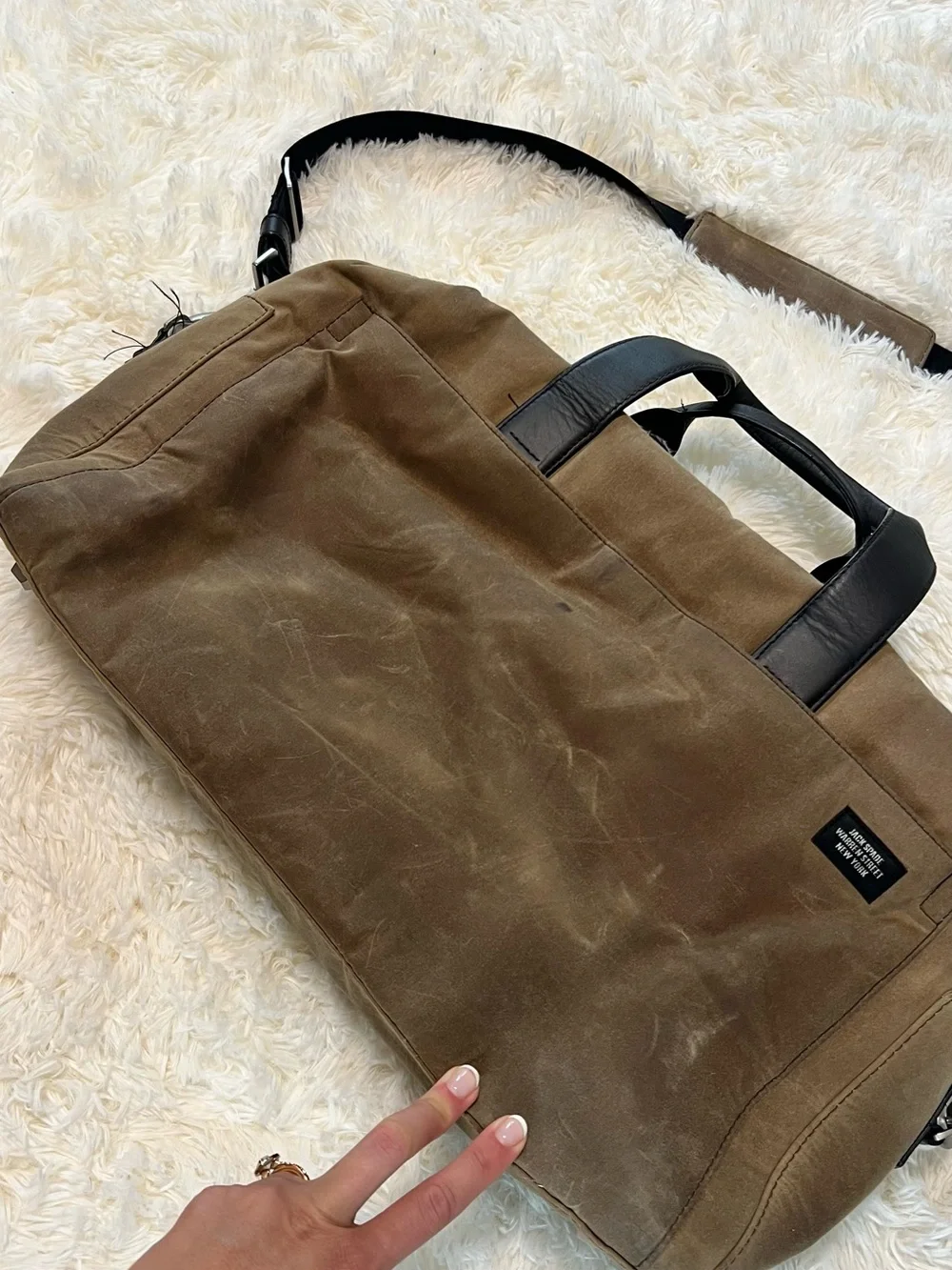 Jack Spade Duffel Bag